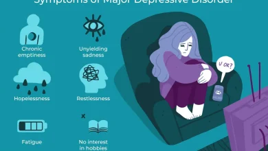 ۶ مورد از نشانه های و علایم افسردگی