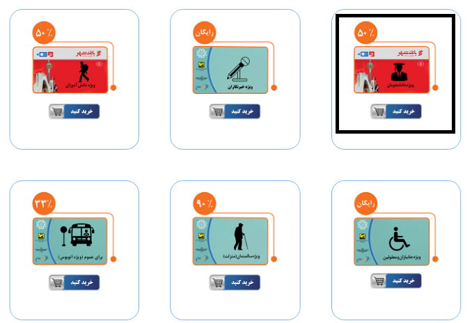 سایت ثبت نام کارت مترو دانشجویی eticket.tehran.ir 14 ورود به سایت ثبت نام کارت مترو دانشجویی