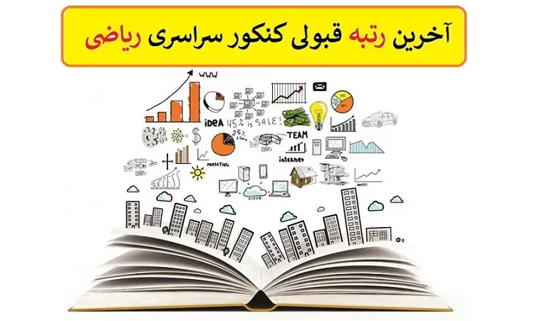 آخرین رتبه قبولی کنکور سراسری ریاضی