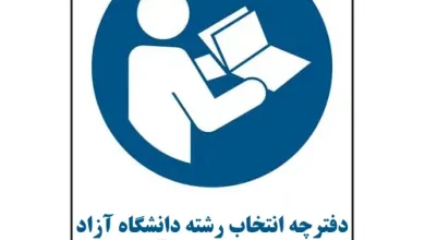 دانلود دفترچه انتخاب رشته دانشگاه آزاد ۱۴۰۳