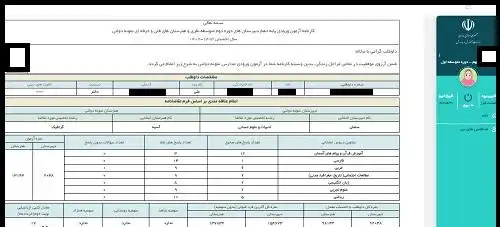 نتایج آزمون نمونه دولتی ۱۴۰۳ - ۱۴۰۴