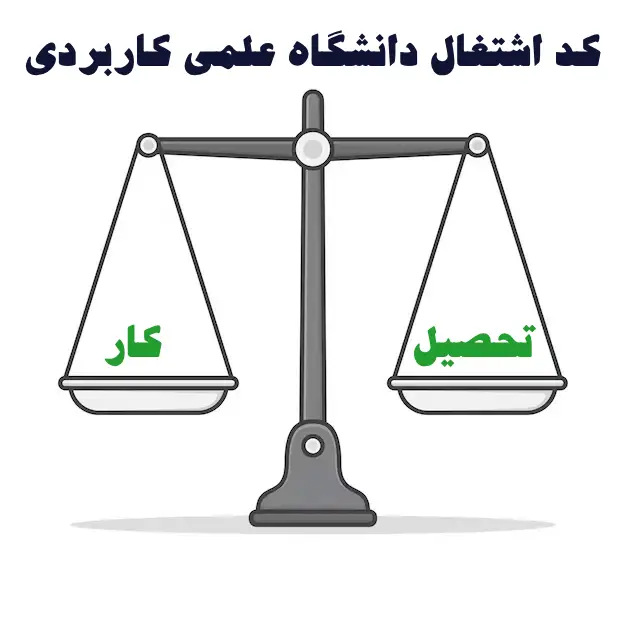 کد اشتغال دانشگاه علمی کاربردی - سهمیه شاغلین - نحوه دریافت