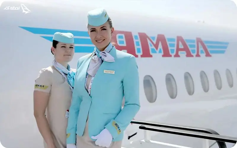 شرایط مهماندار هواپیما شدن برای بانوان