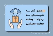 نحوه ورود به سامانه حمایت معیشتی