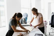 بازار رشته طراحی پارچه و لباس