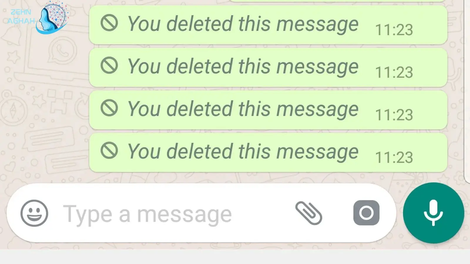 چگونه پیام های حذف شده واتساپ را برگردانیم سامسونگ