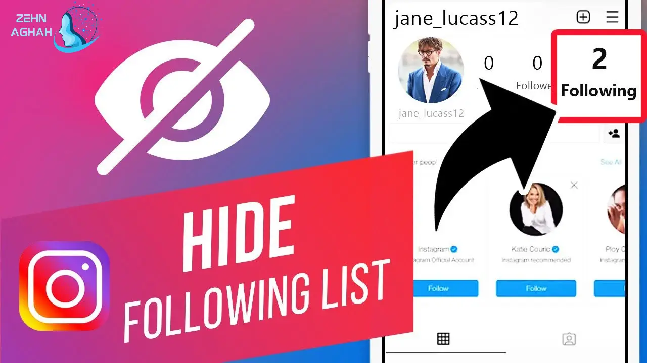 چگونه فالور و فالوینگ را مخفی کنیم در اینستا